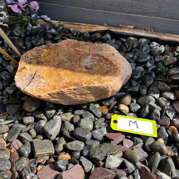 Drilled Natural Bouler M Water Feature