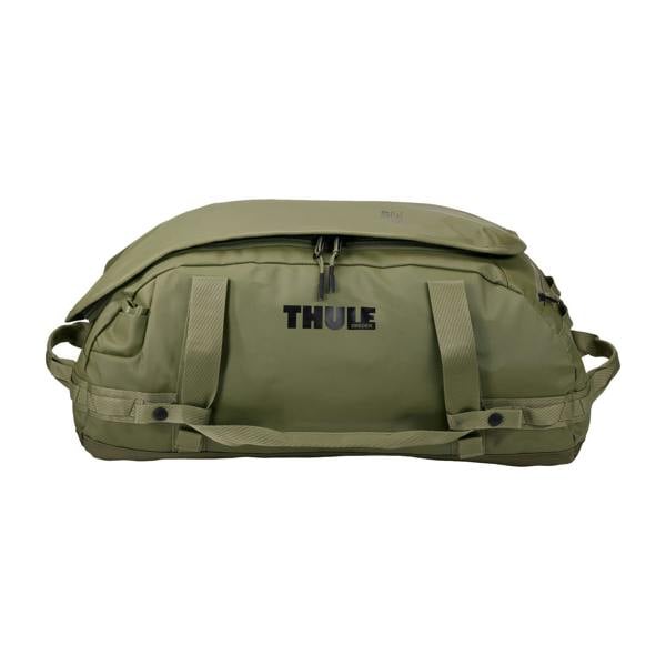 Thule Chasm 40L Duffel Bag Olivine Green Travel Gym Luggage Backpack Recycled