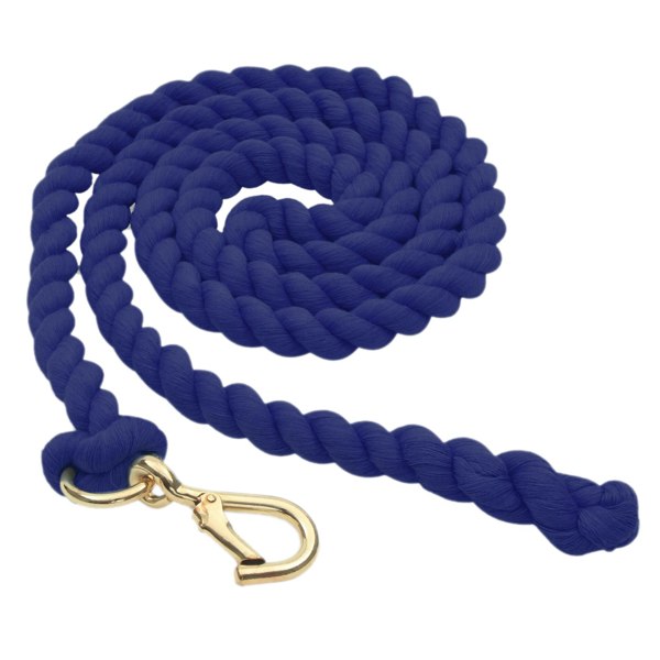 Shires Horse Lead Rope - Navy