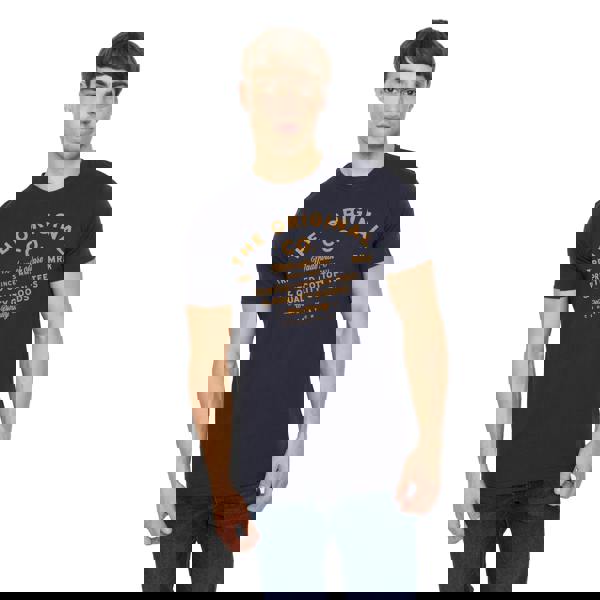 Crosshatch Mens Shoptown T-Shirt - Navy - 