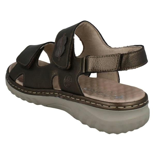 Rieker Ladies Rieker Adjustable Back Sandals 60462
