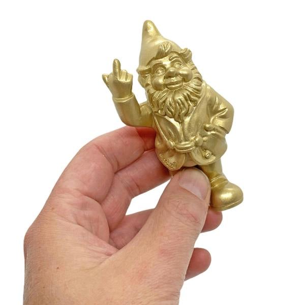 Stoobz Set 4 Middle Finger Gnomes Rude F**k You Ornaments