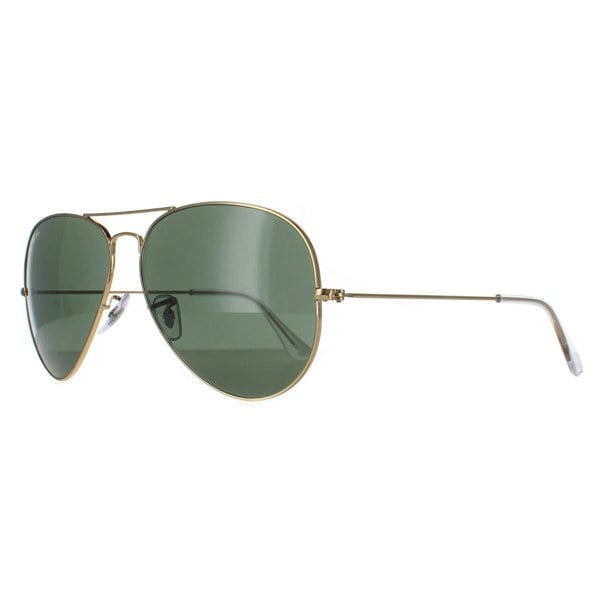 Ray-Ban Sunglasses Aviator 3025 001 Gold Green 62mm