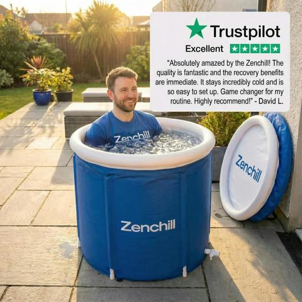 Zenchill Cold Therapy Starter Bundle - Portable Ice Bath + Gifts