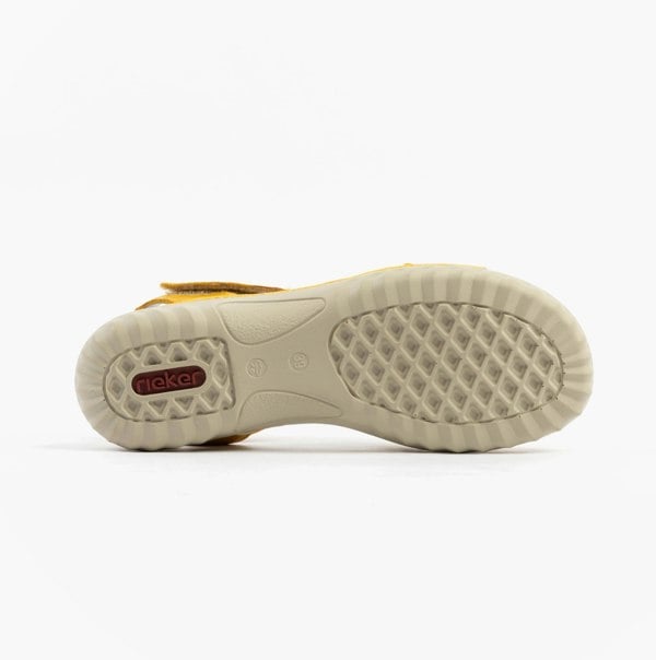 Rieker Regina Womens Sandals - Yellow (60464-68)