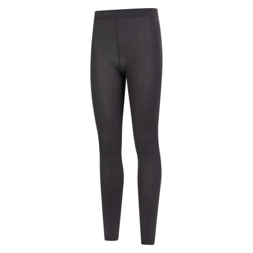 Mountain Warehouse Womens Brushed Isotherm Leggings - Grey - Grey - 97% Polyester/3% Elastane