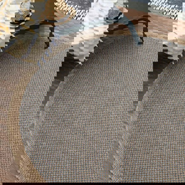 Nature Blue outdoor rug moisture and UV protected