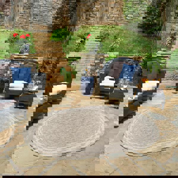 Livabliss Eagean-Modern Grey Beige Taupe In- & Outdoor Rug