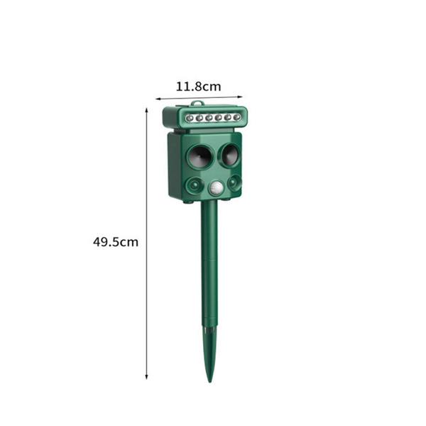 Leaper Outdoor Solar-Powered Ultrasonic Animal Repeller