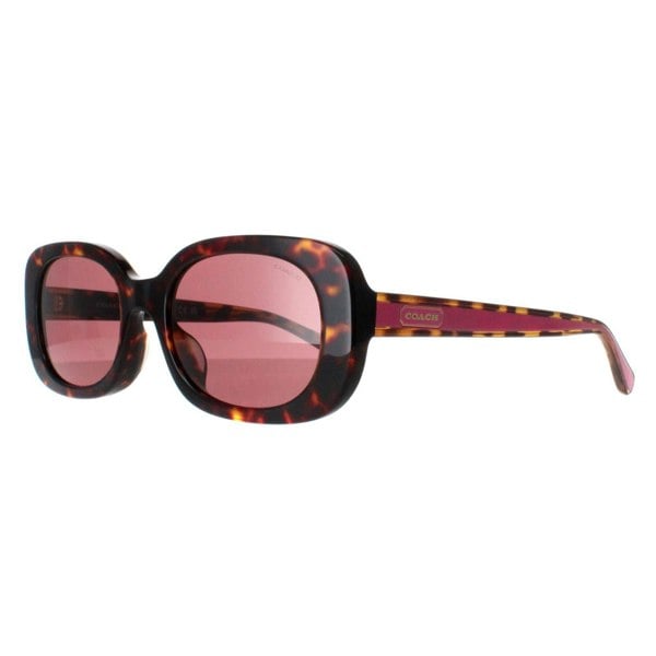Coach Sunglasses HC8358U 512069 Dark Tortoise Dark Violet