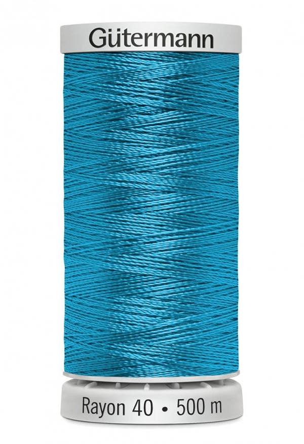 Gutermann No 40 Sulky Rayon Embroidery Thread 500m Rayon Thread Suitable For Embroidery