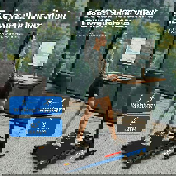 Centra Under Desk Electric Walking Pad Treadmill Running Machine Online Fitness