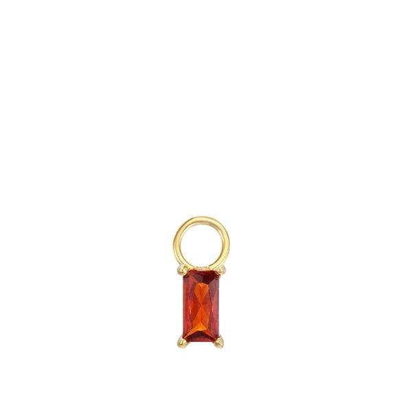 Gold Trip January Birthstone Earring Charm