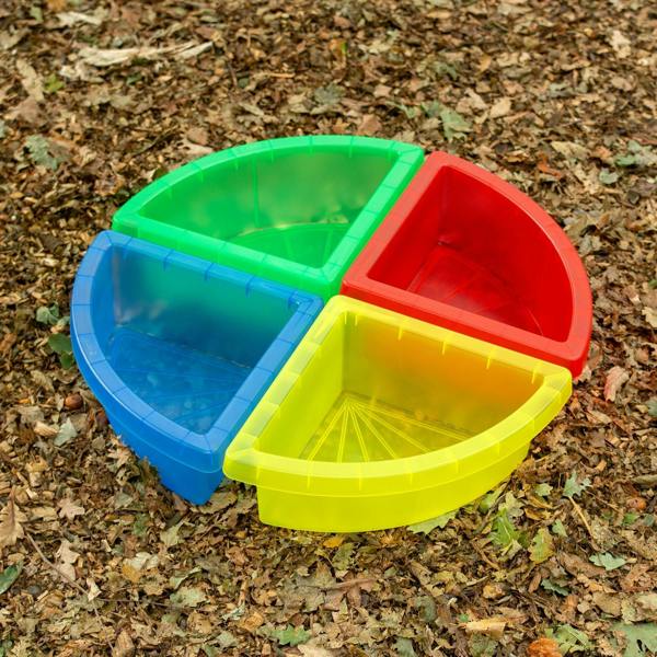 tickit Discovery Colour Quadrant Trays