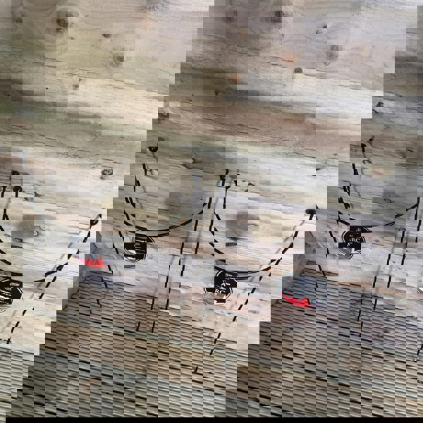 Samuel Alexander 2 Pack of Tom Chambers Cottage Heavy Duty Black Metal Steel Herbaceous Garden Plant Support Arc Small 60cm x 36cm