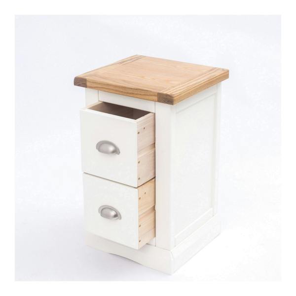 Cabinet Bits Cosenza 2 Drawer Petite Bedside Table