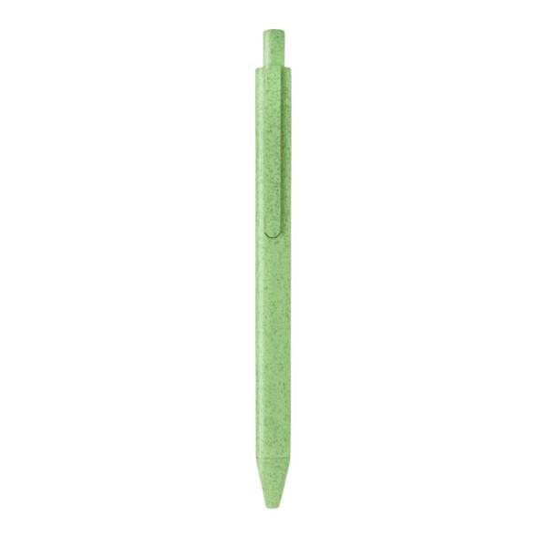 MidOcean Pecas Wheat Straw Ballpoint Pen - Green - 