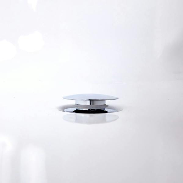 Flode Easy Clean Push Button Bath Waste - Chrome
