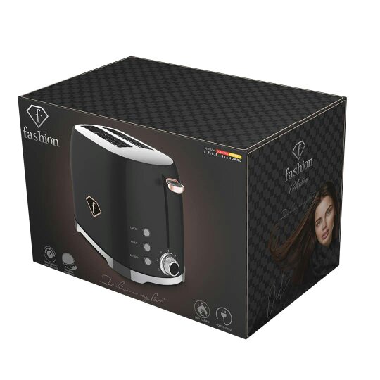 Berlinger Haus Toaster Black Rose Gold FTV0111