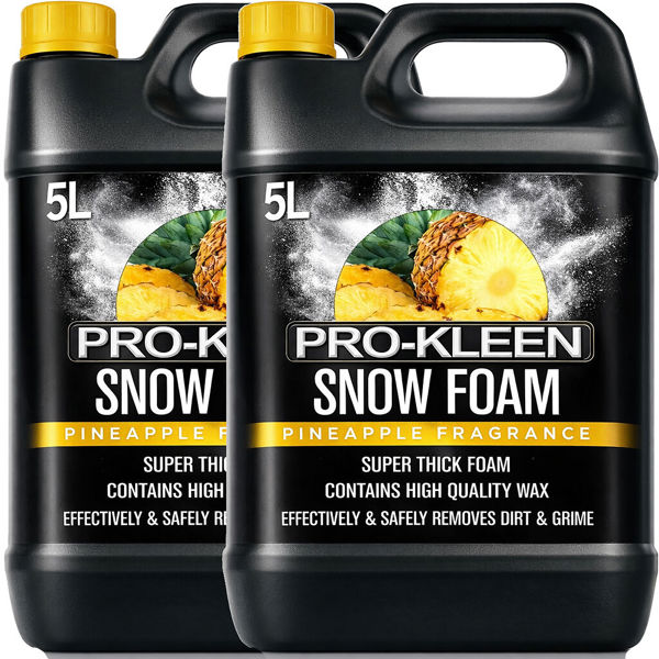 ProKleen Pro-Kleen Snow Foam- pH Neutral, Super Thick and Non-Caustic. 10L Pineapple Fragrance