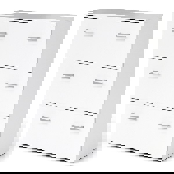 Furniture To Go Space Chest of 3 Drawers in White