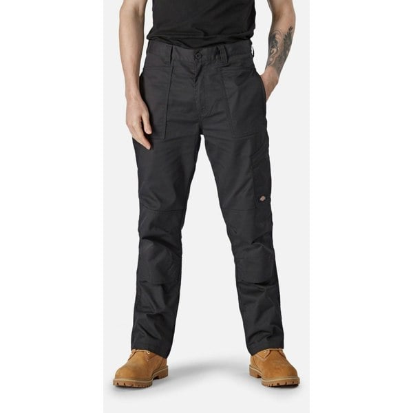 Dickies Action Flex Polyester Men's Black Outdoor Trousers