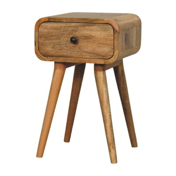 Wyld Haus Vicenza Natural Mango Wood Nightstand with Drawer
