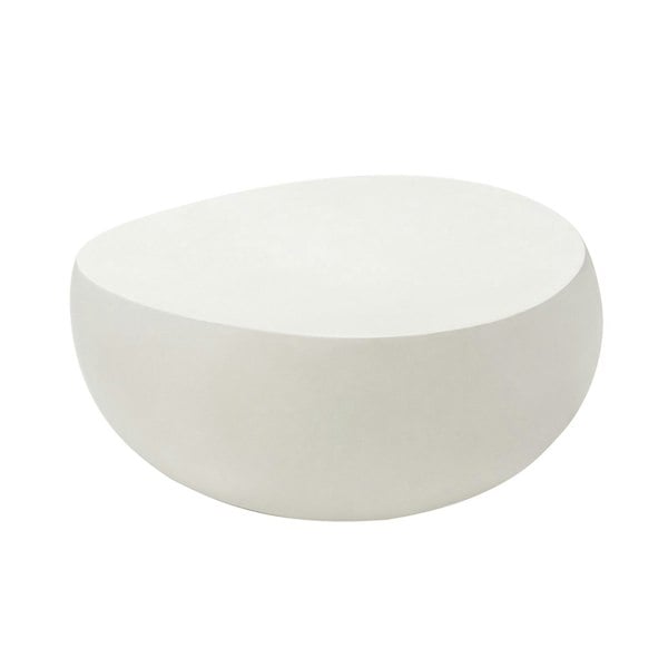 Elementi Ikaria GRC Coffee Table in Cream White