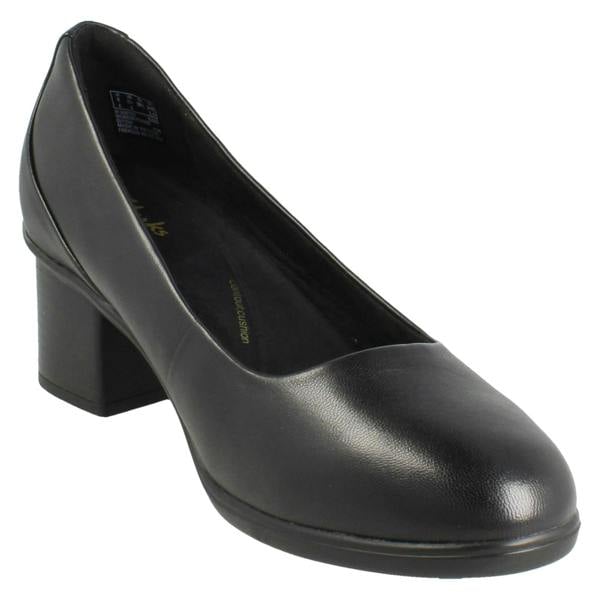 Clarks Ladies Clarks Court Shoes - Shaya Poppy