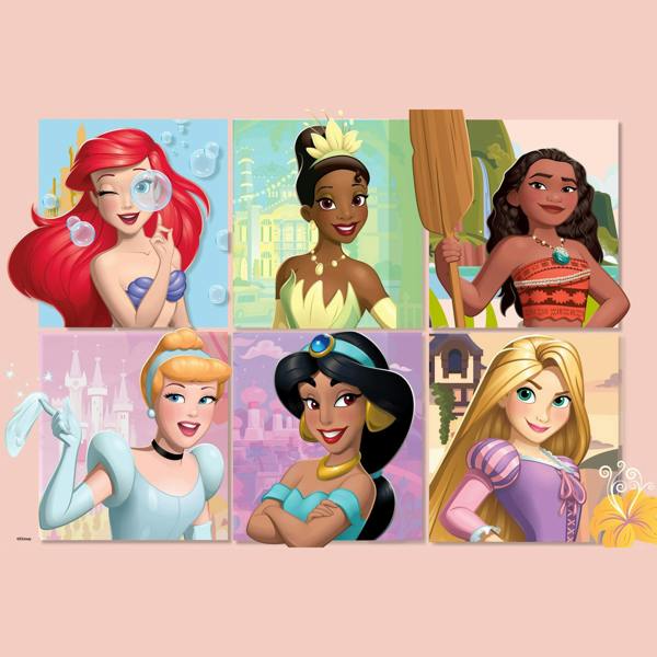 Prime 3D Puzzles Prime 3D/2D Disney Princess 200 Piece Double-Sided Puzzle