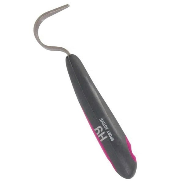 HySHINE Active Groom Hoof Pick - Cobalt Pink