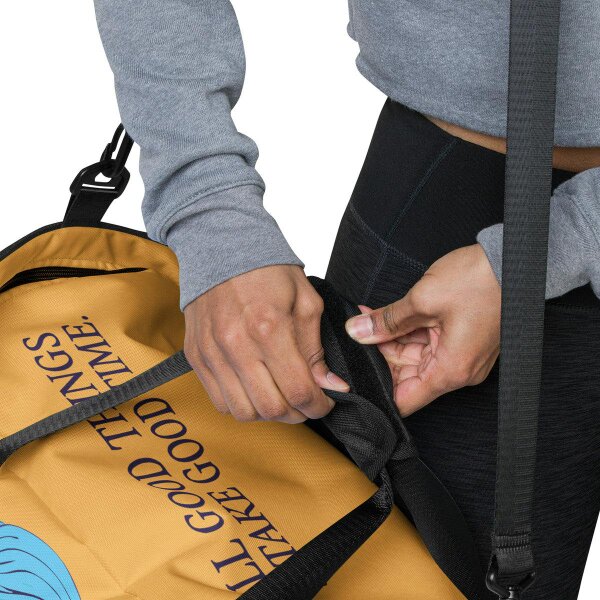 Anchor & Crew Deep Waves Pattern Weekender Duffle Bag