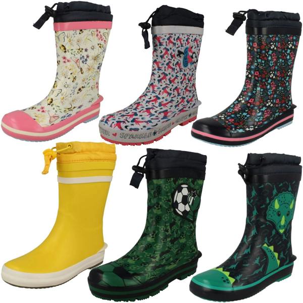 Start-rite Childrens Startrite Toggle Top Wellingtons Big Puddle