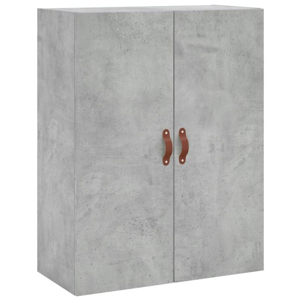 Berkfield Highboard Concrete Grey 69.5x34x180 cm Engineered Wood