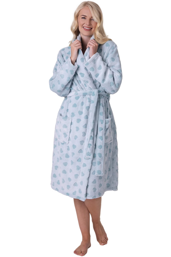 Camille Luxurious Supersoft Printed Bathrobe