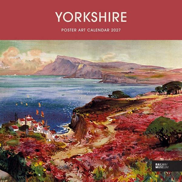 National Railway Museum, Yorkshire Poster Art Calendar 2027, Wall Calendars, Month To View, Travel, Gift