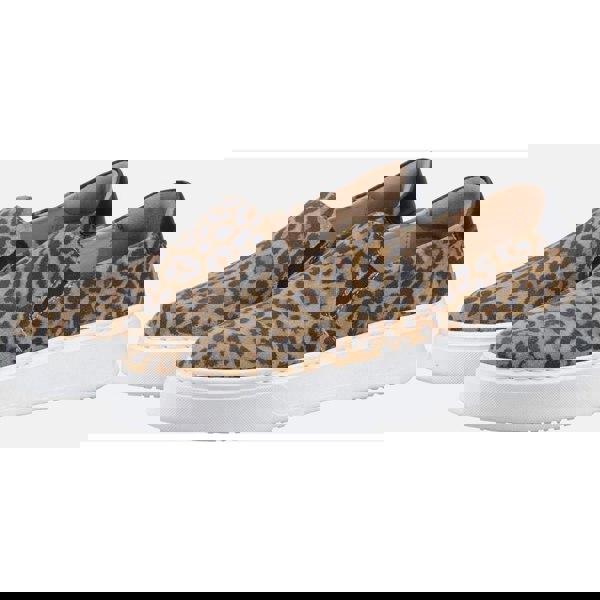 Hush Puppies Corinne Slip On Cupsole Women's Trainers in Leopard
