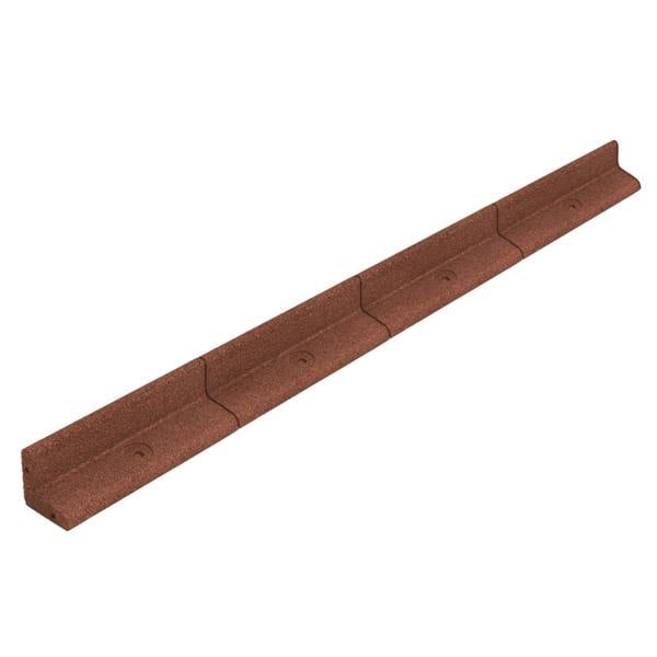 Flexible Lawn Edging 4.8m With Mallet - Terracotta