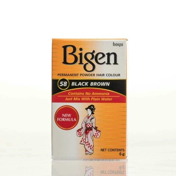 Bigen Permanent Powder Hair Colour Black Brown