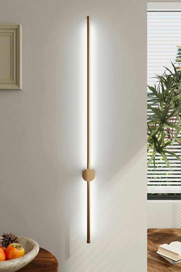 360 Degree Adjustable LED Straight Wall Light White Light 100cm with Wire