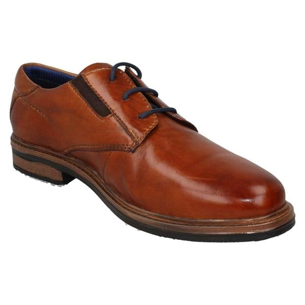 Bugatti Mens Bugatti Lace Up Smart Casual Shoes 313-A8Z01-4000