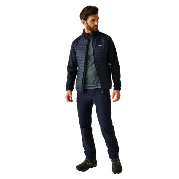 Regatta Mens Clumber Hybrid Jacket - Navy - 