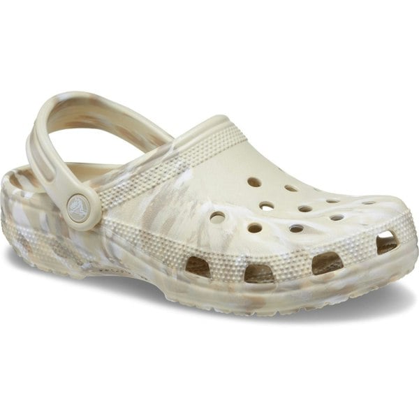 Crocs Classic Marbled Clog Unisex - Bone/Multi