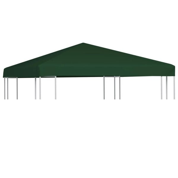 Berkfield Gazebo Top Cover 310 g/ma_ 3x3 m Green
