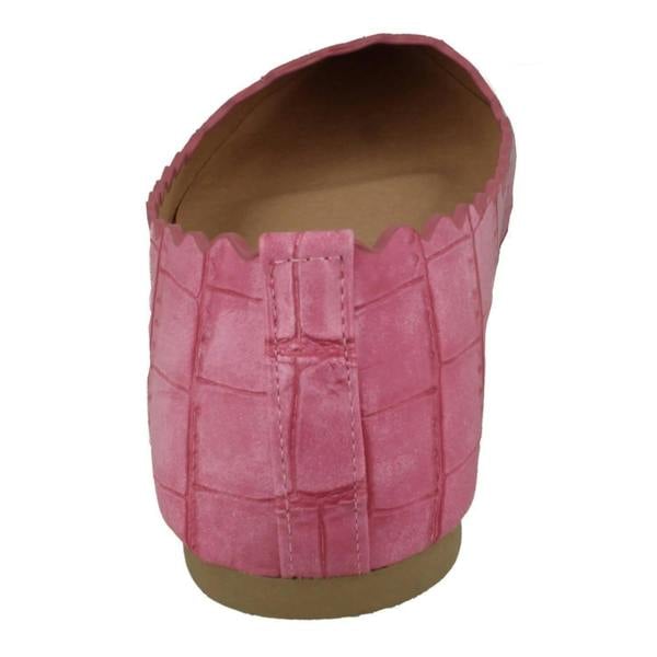 Spot On Ladies Spot On Pointed Toe Ballerinas F80457