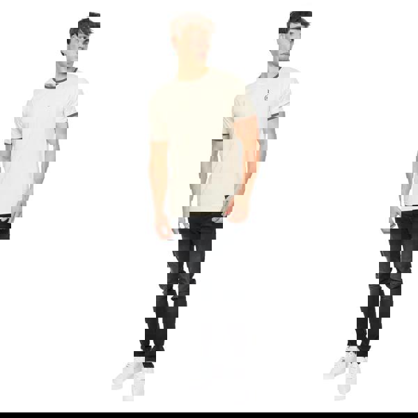 Crosshatch Mens Lamtopi T-Shirt - White - 