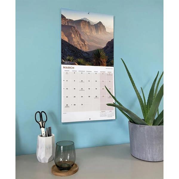 Mountains Calendar 2027, Wall Calendars, Month To View, Natural World, Gift