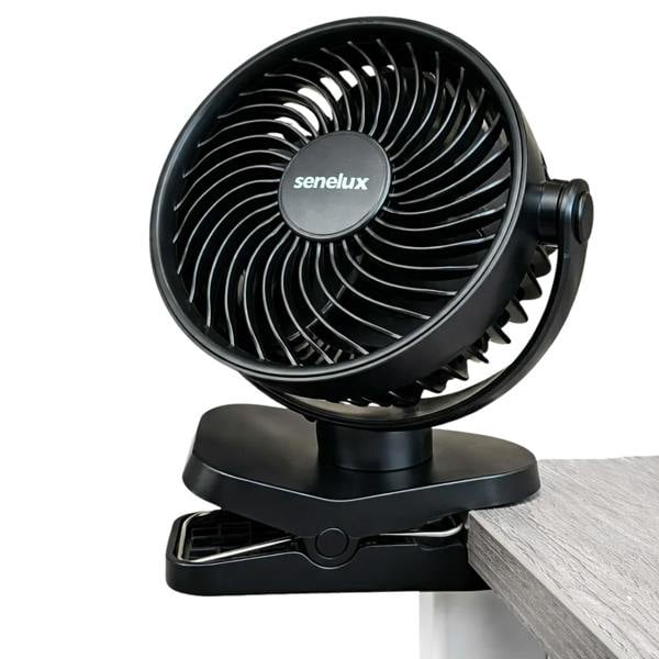 Senelux 5" Wireless Clip-On Fan