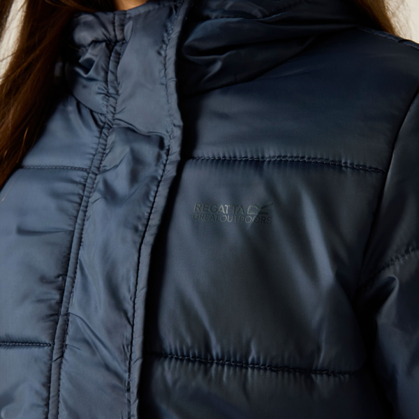Regatta Girls Orla Kiely Plain Padded Jacket - Blue