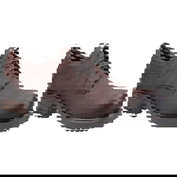 Cotswold model Brookthorpe Plain Toe Derby Male in Brown